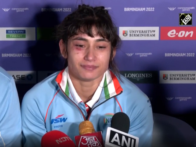 CWG 2022: Pooja Gehlot Gets Emotional After Winning Bronze in Women's 50Kg Wrestling
