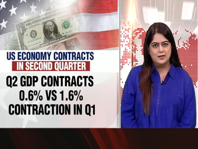 US Economy Contracts In Second Quarter