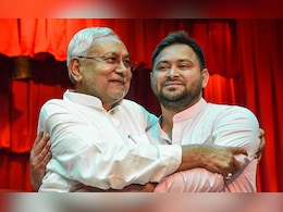 "Now Has Modiji's Photo In JDU Office": Tejashwi Yadav Mocks Nitish Kumar "Now Has Modiji's Photo In JDU Office": Tejashwi Yadav Mocks Nitish Kumar