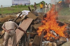 935 Kg Of Drugs Worth Rs 100 Crore Burnt By Police In Assam 935 Kg Of Drugs Worth Rs 100 Crore Burnt By Police In Assam