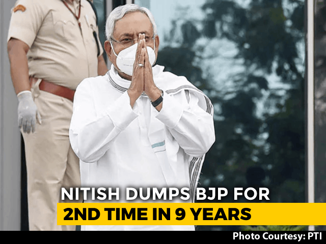 Nitish Kumar: Master Of The Art Of Changing Governments