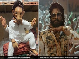 Ganesh Idol Strikes Allu Arjun's Iconic <i>Pushpa</i> Pose, Gets Mixed Reactions Ganesh Idol Strikes Allu Arjun's Iconic <i>Pushpa</i> Pose, Gets Mixed Reactions
