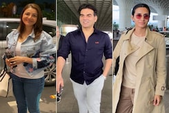 Airport Traffic: Arbaaz Khan, Kajal Aggarwal And Pragya Kapoor Airport Traffic: Arbaaz Khan, Kajal Aggarwal And Pragya Kapoor