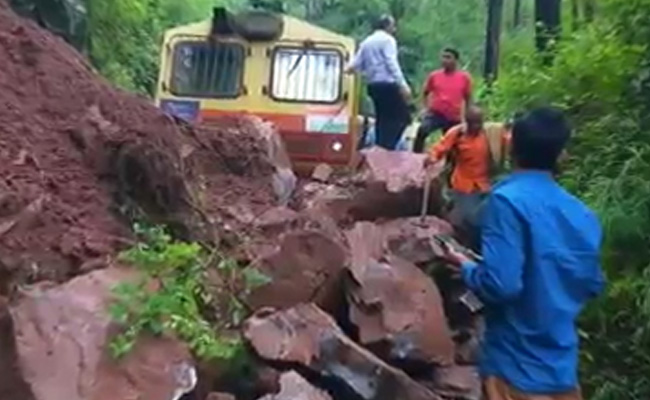 Landslide Hits Shimla-Kalka Heritage Rail Track, Driver Brakes In Time