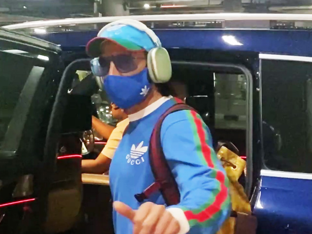 Airport Spotting: Ranveer Singh At His Casual Best