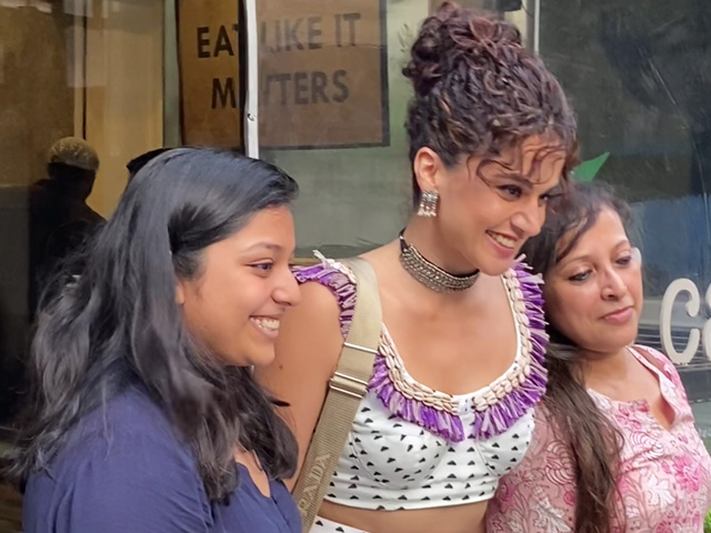 It's Selfie Time For Taapsee Pannu And Fans