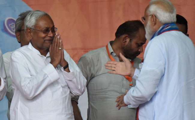 "Betrayed People Of Bihar": BJP Slams Nitish Kumar For Ending Alliance