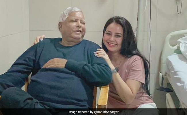 "Just A Small Chunk Of Flesh": Lalu Yadav's Daughter On Donating Kidney To Him