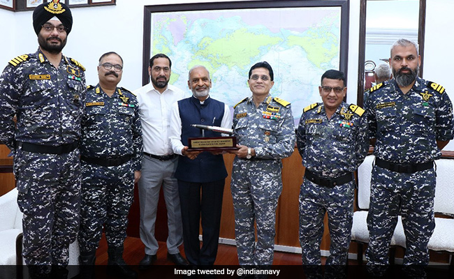 Navy Receives 1st-Ever Indigenously Produced 30mm Gun Ammunition