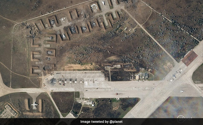 7 Russian Warplanes Destroyed In Explosions At Crimean Air Base: Report