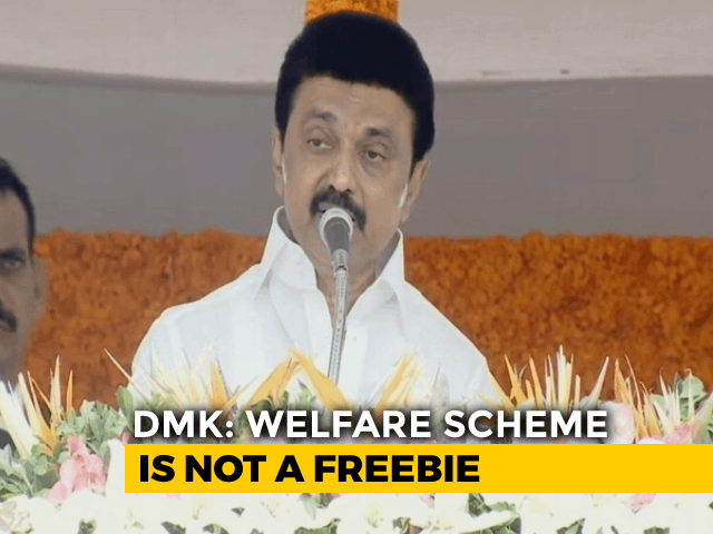 DMK Goes To Supreme Court, Challenges Definition Of Freebies