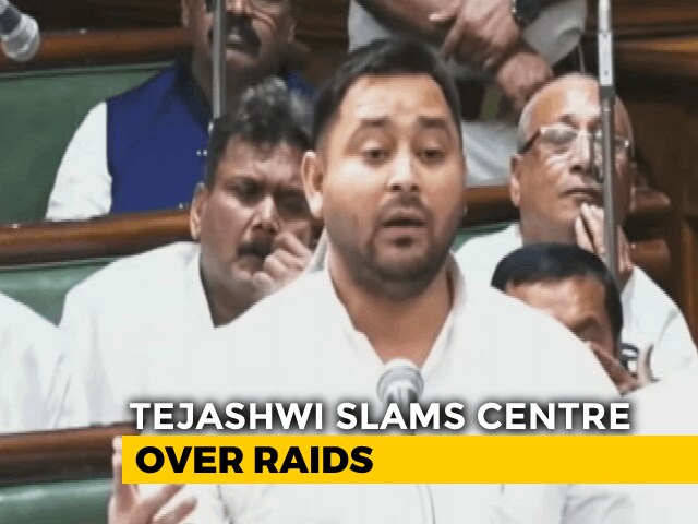 Only Those Against BJP Face Raids: Tejashwi Yadav