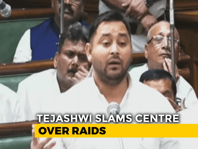 Only Those Against BJP Face Raids: Tejashwi Yadav