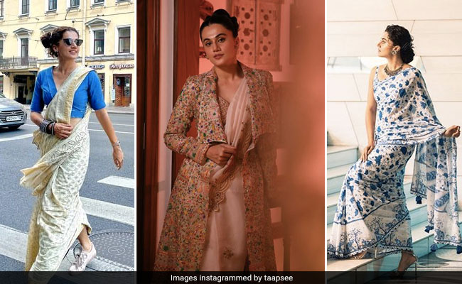 Happy Birthday Taapsee Pannu: 5 Times The Diva Rocked Gorgeous Sarees