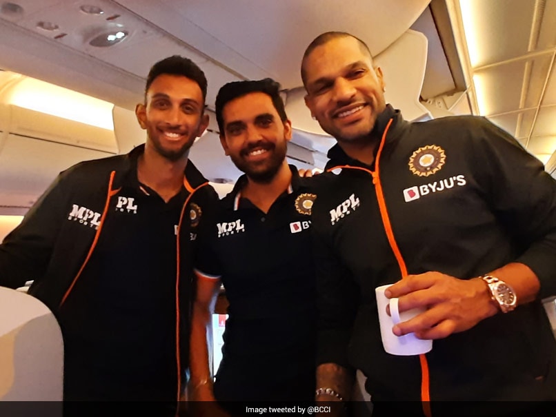 Indian Team Leaves For Zimbabwe Ahead Of ODI Series. See Pics | Cricket