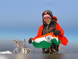Indian Mountaineers Hoist National Flag On Europe's Highest Peak On I-Day