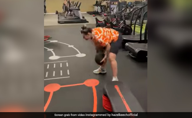 Hazel Keech Is In The Gym To Get Back Her <i>Aa Ante</i> Body. What Husband Yuvraj Singh Commented