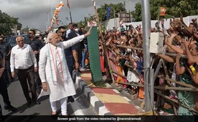 PM Modi Shares Highlights From Gujarat Visit: "Thank You For The Affection"