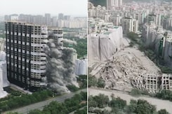 Watch: Noida's Twin Towers Reduced To Rubble, A Before-And-After View Watch: Noida's Twin Towers Reduced To Rubble, A Before-And-After View