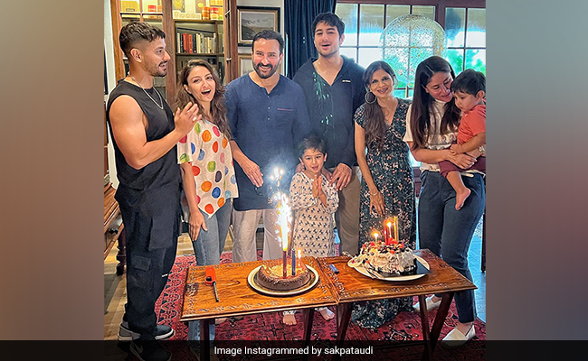 Inside Saif Ali Khan's 52nd Birthday Celebrations With Family. Pics Here