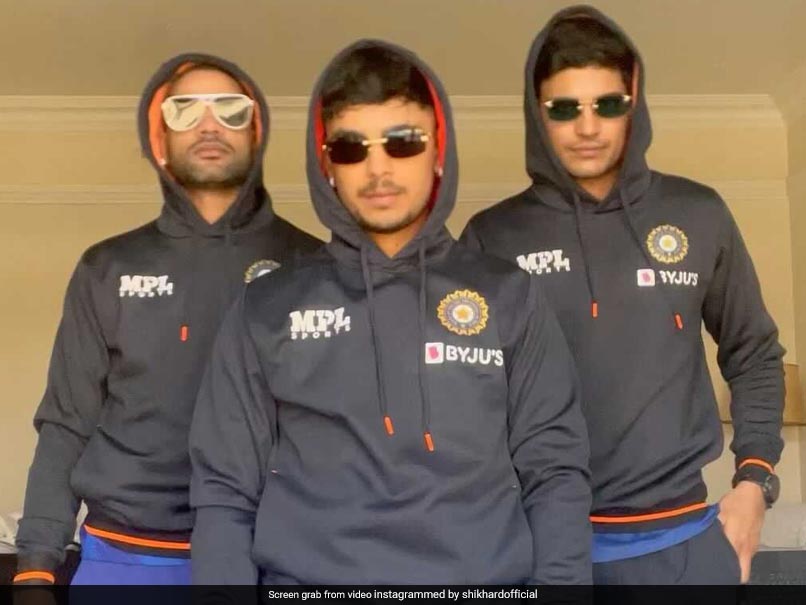 Watch: Shikhar Dhawan's Dance With Ishan Kishan, Shubman Gill Will Crack You Up