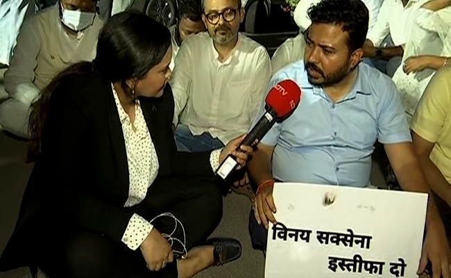 AAP vs BJP In Overnight Protest At Delhi Assembly