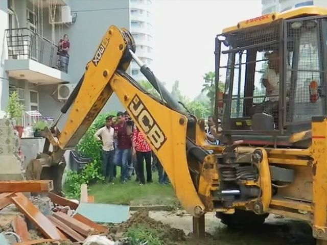 At Noida Society, Bulldozer Action Against Politician Who Abused Woman