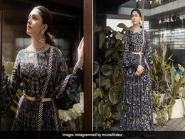 Come Spring Or Autumn, Mrunal Thakur Spreads The Love For Floral Ethnic Wear Come Spring Or Autumn, Mrunal Thakur Spreads The Love For Floral Ethnic Wear