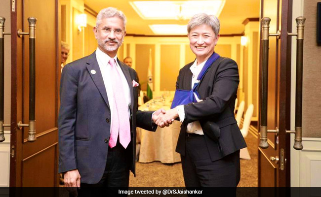 Foreign Minister S Jaishankar Meets Australian Counterpart In Cambodia
