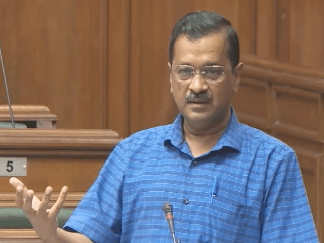 "Raids On Us Due To The Upcoming Gujarat Polls", Says Arvind Kejriwal In Delhi Assembly