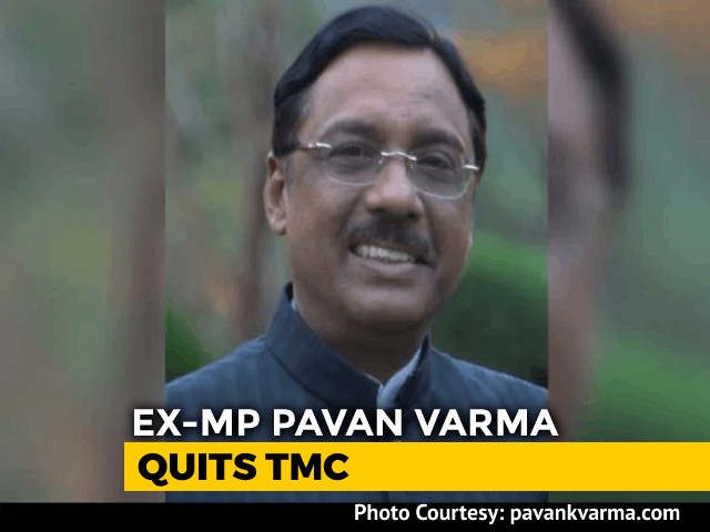 Ex MP Pavan Varma Exits Trinamool Less Than A Year After Joining Party