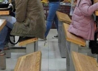 Viral Pic: This Restaurant's Bizarre Tilted Seats Left Twitter Divided Viral Pic: This Restaurant's Bizarre Tilted Seats Left Twitter Divided