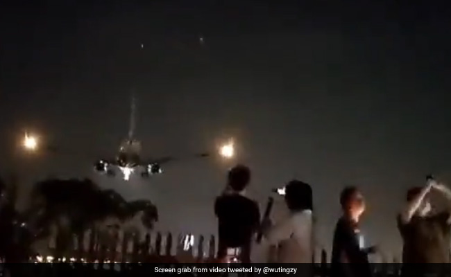 Watch: Taiwanese Cheer As Nancy Pelosi's Jet Flies Overhead