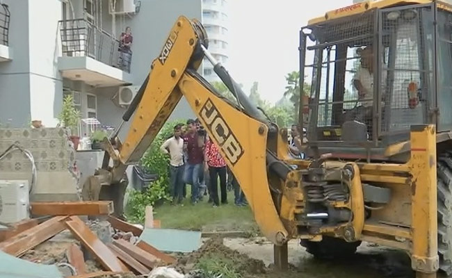 At Noida Society, Bulldozer Action Against Politician Who Abused Woman