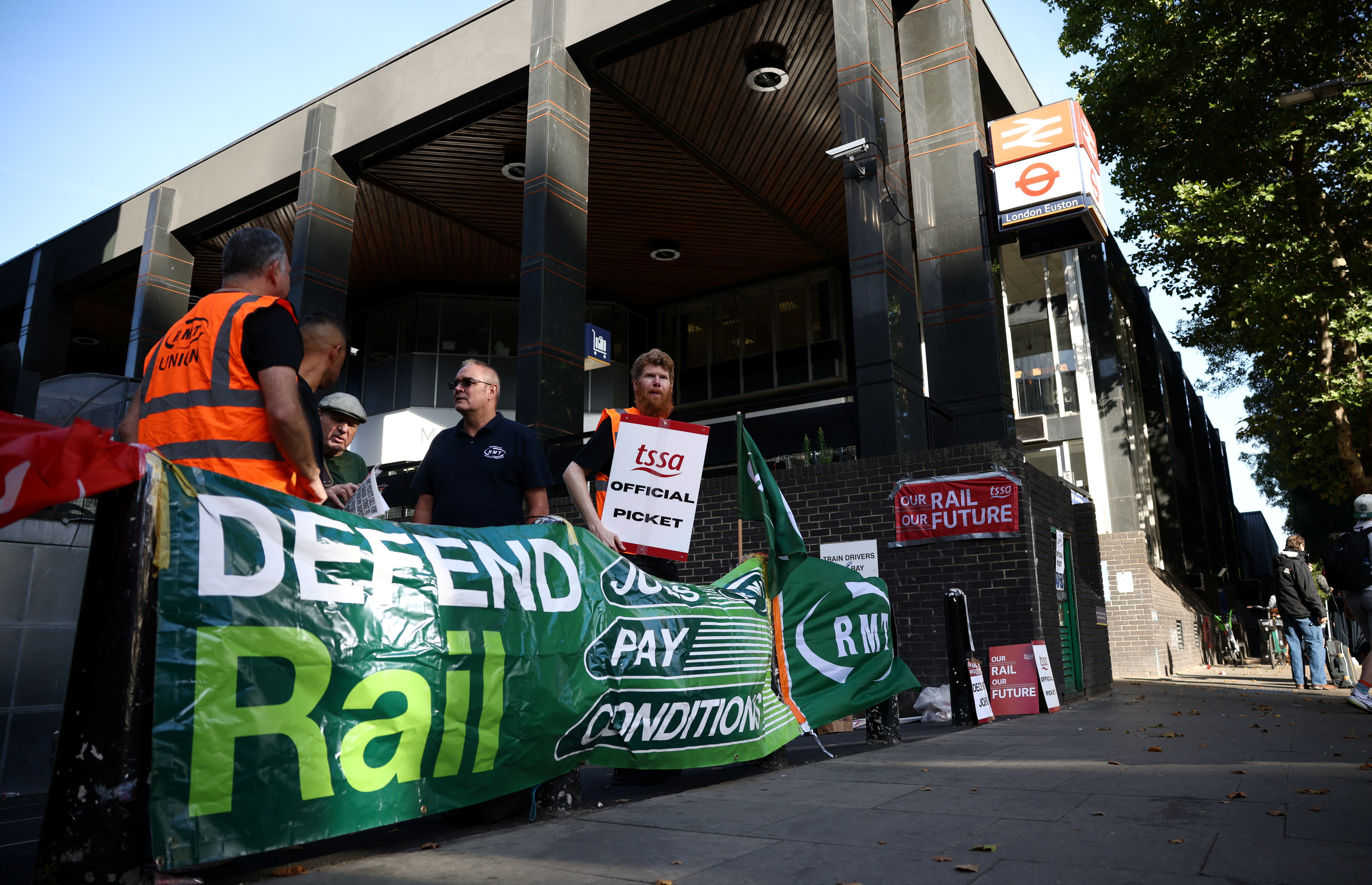 Britain's Rail Network Hit By Fresh Round Of Strikes