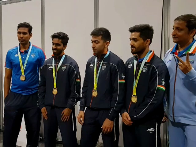 CWG 2022: Indian Men's Table Tennis Team Defends Gold