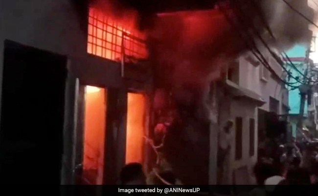 5 Killed In Fire At 3-Storey Building In UP's Moradabad