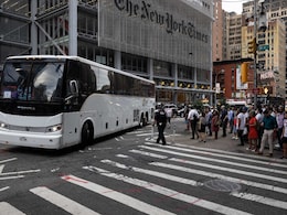 On Sending Migrants To New York, Republican Faces "Political Pawns" Charge On Sending Migrants To New York, Republican Faces "Political Pawns" Charge