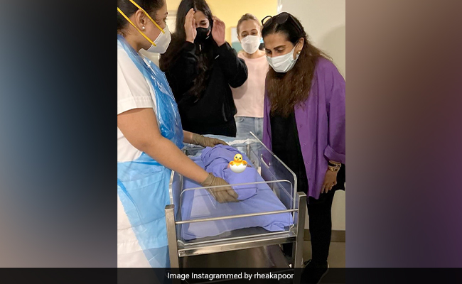 First Glimpse Of Sonam Kapoor's Son In Her Sister Rhea's Emotional Post