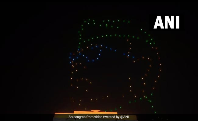 Watch: 250 Drones Light Up Sky At India Gate To Celebrate Netaji's Legacy