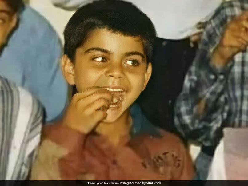 "<i>Khao Piyo Aish Karo Mitro</i>": Virat Kohli Shares Adorable Throwback Picture