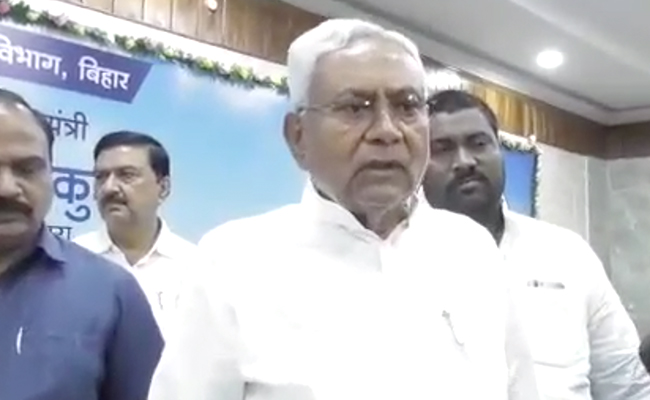 नीतीश कुमार ने अमित शाह के जंगल राज वाले बयान पर कहा- ''झूठ-मूठ बोलते रहते हैं''