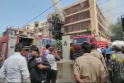 Fire At Hotel In Lucknow's Hazratganj, No Casualty Reported Fire At Hotel In Lucknow's Hazratganj, No Casualty Reported