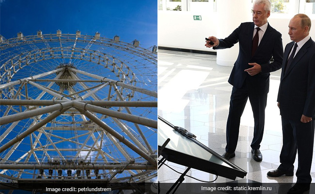 Vladimir Putin Opens New Ferris Wheel As Russian Forces Receive Stunning Setback In Ukraine