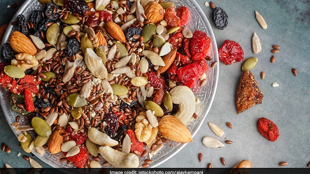 Healthy Foods: Nuts and seeds have a long shelf life and high nutritional value