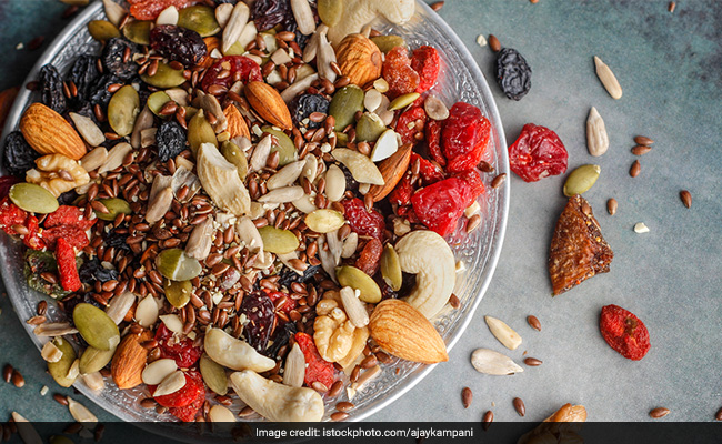 Healthy Foods: Nuts and seeds have a long shelf life and high nutritional value