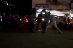On Camera, Madhya Pradesh Karni Sena Leader Stabbed Multiple Times, Dies On Camera, Madhya Pradesh Karni Sena Leader Stabbed Multiple Times, Dies