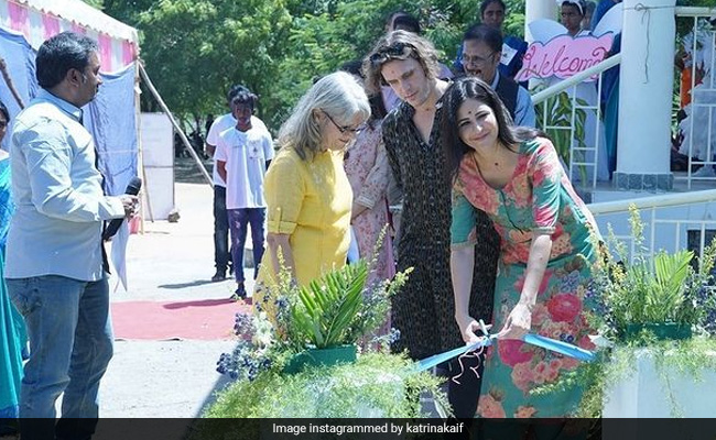 Katrina Kaif Goes To School: See Note For Mom Suzanne And Brother Sebastien