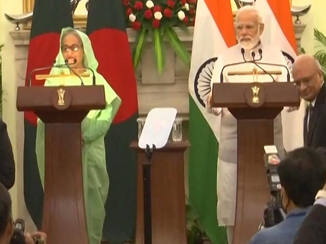 PM's Joint Press Address With Bangladesh PM Sheikh Hasina