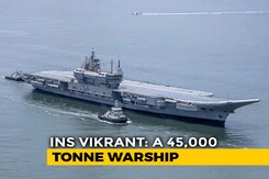 INS Vikrant, India's First Home-Built Aircraft Carrier, Commissioned By PM INS Vikrant, India's First Home-Built Aircraft Carrier, Commissioned By PM